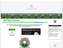 Tablet Screenshot of golfsaintthomas.com